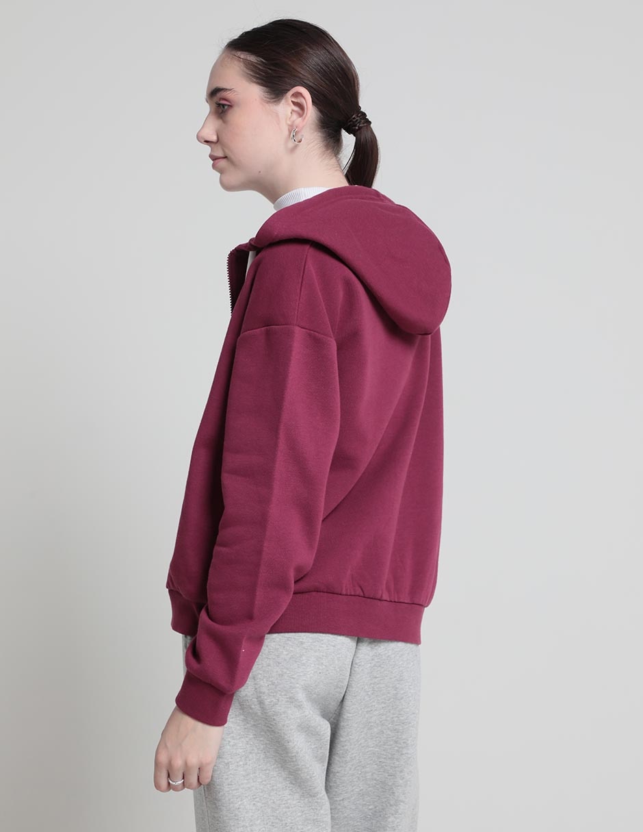 Sudadera con capucha y bolsa para mujer 2