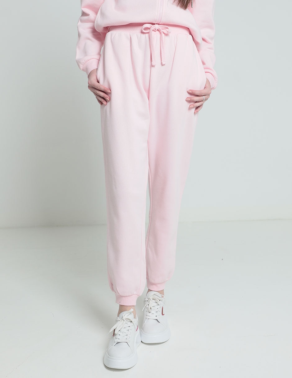 Pants regular con jareta para mujer