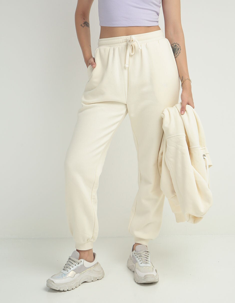 Pants regular con jareta para mujer 3