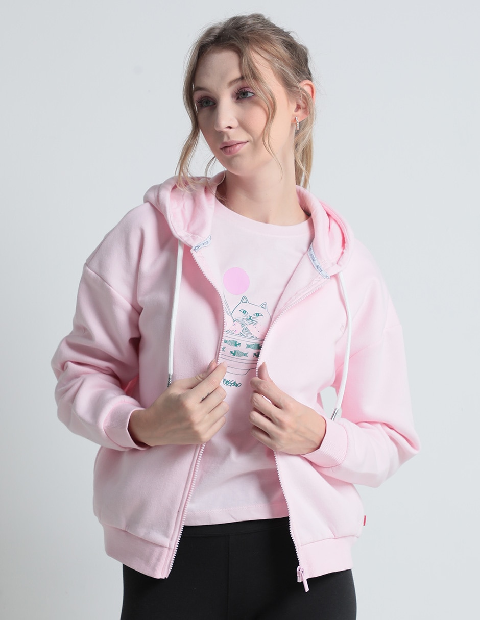 Sudadera con capucha y bolsa Mossimo para mujer