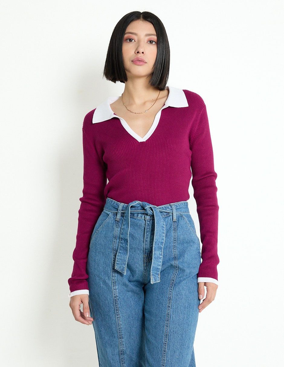 Blusa manga larga para mujer Blusa manga larga para mujer
