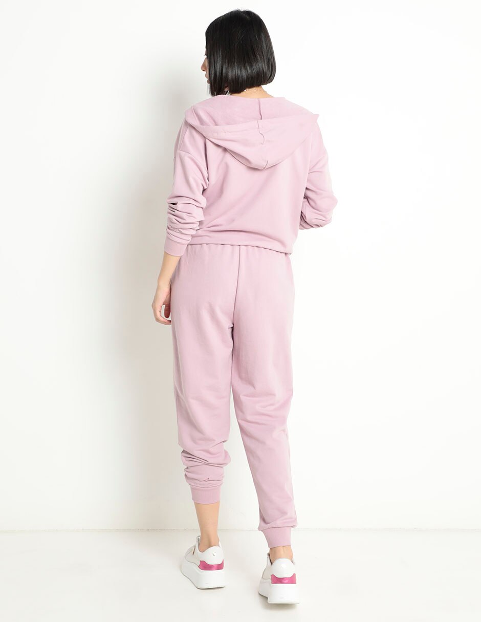 Pants regular con jareta para mujer 2