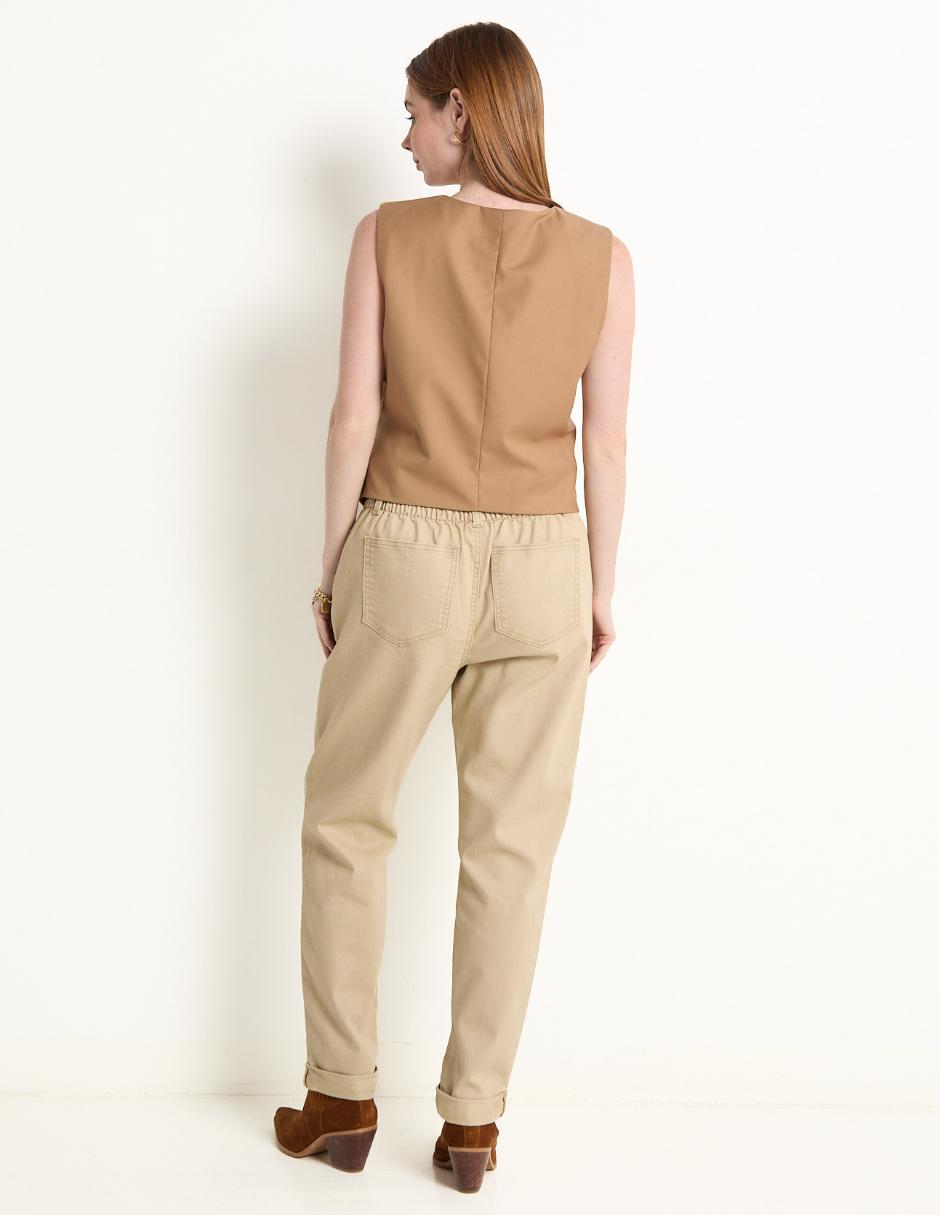 Pantalón straight para mujer 2