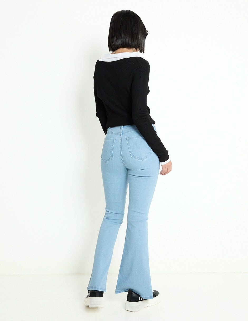 Jeans regular para mujer