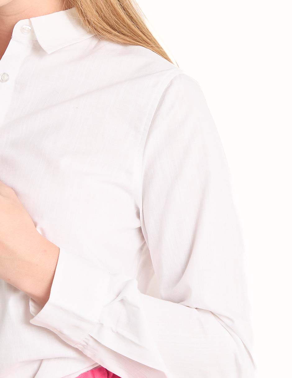 Blusa camisera Kur.Kuma manga larga para mujer