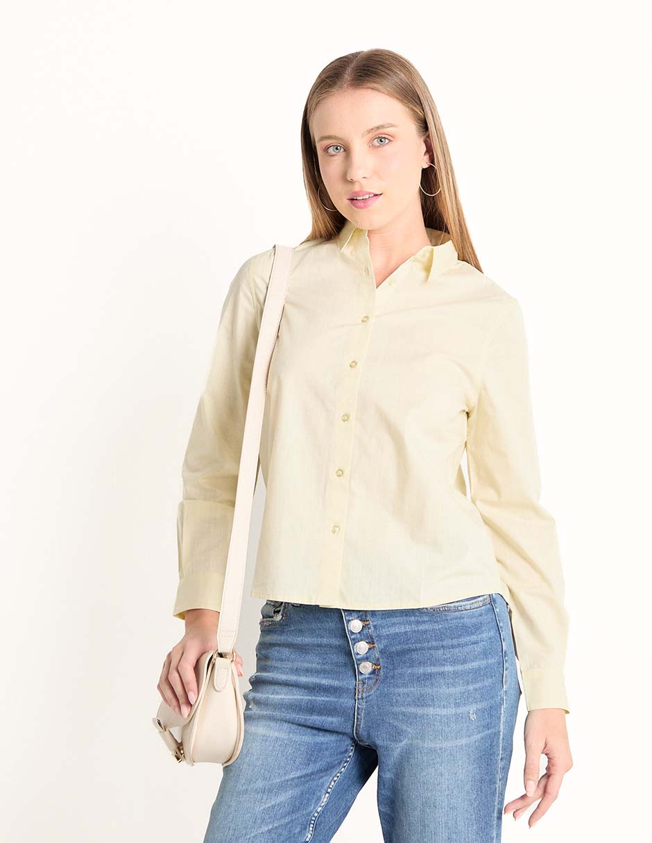 Blusa manga larga para mujer 1