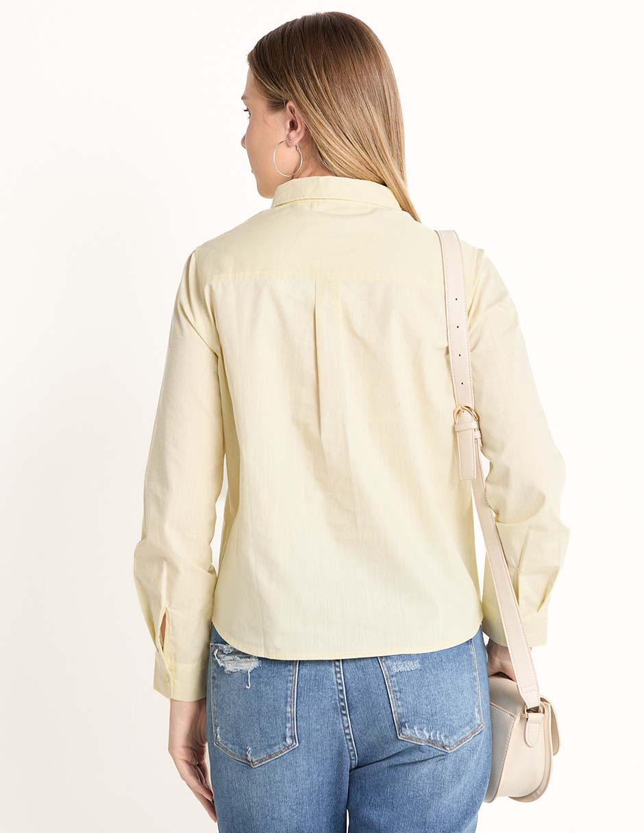 Blusa manga larga para mujer 4