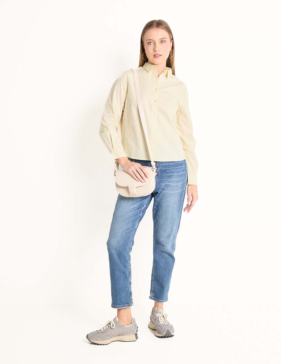 Blusa manga larga para mujer 3