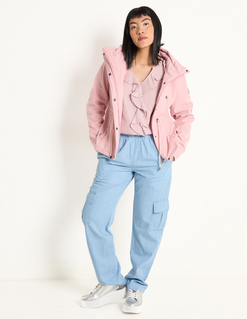 Jeans relajado Mossimo corte cintura para mujer