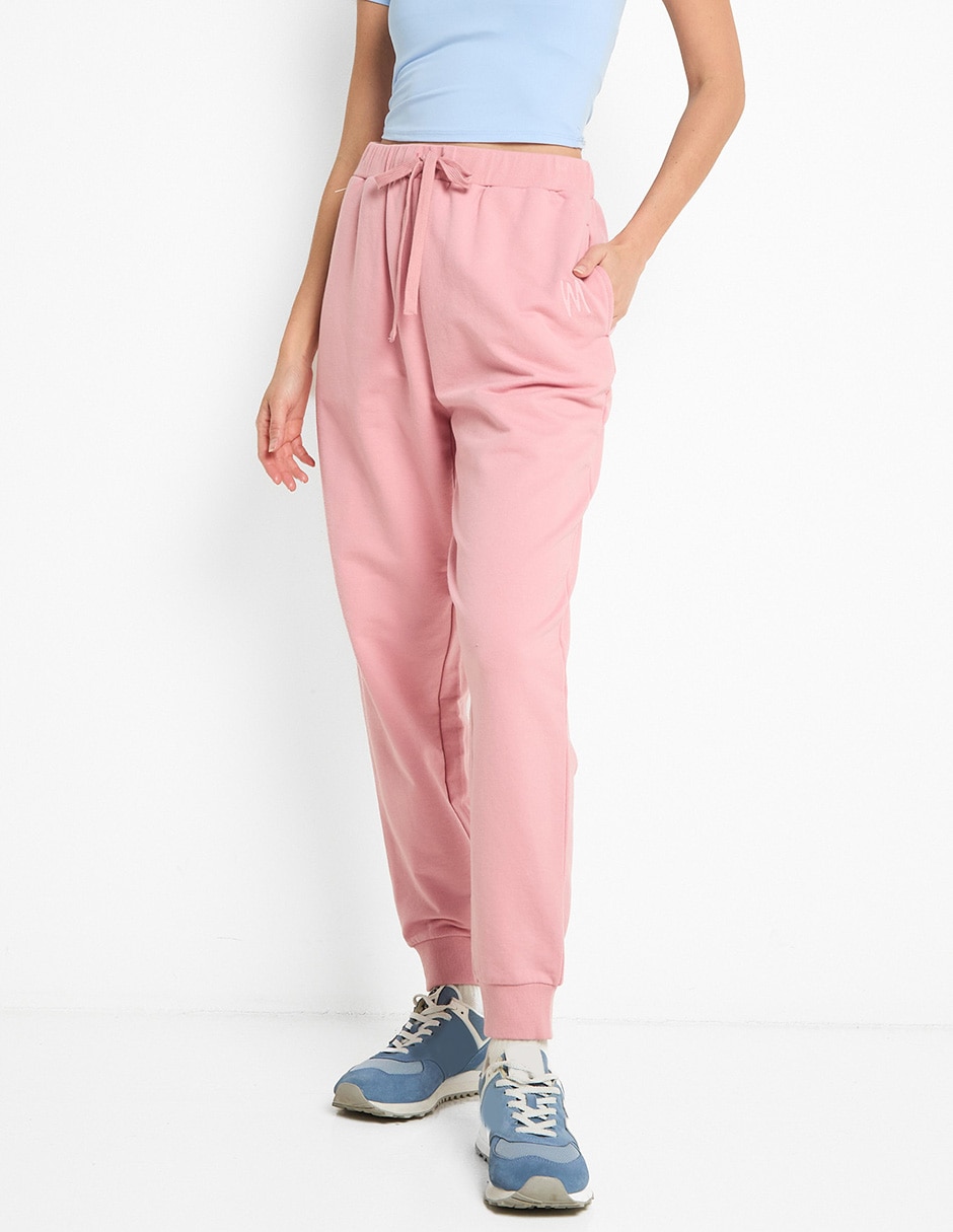 Pants regular con jareta para mujer Pants regular con jareta para mujer