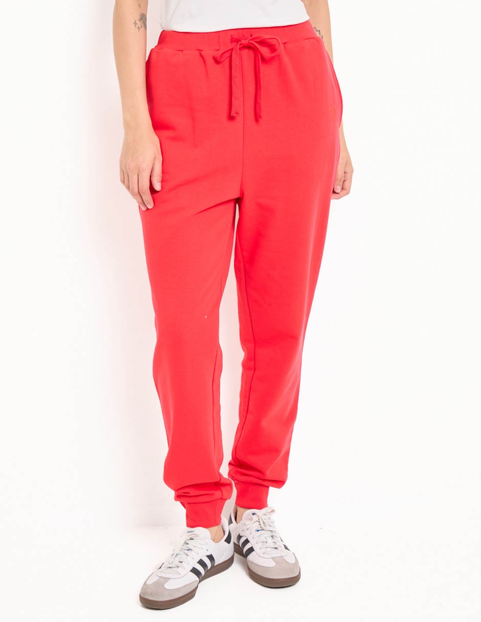 Pants regular con jareta para mujer