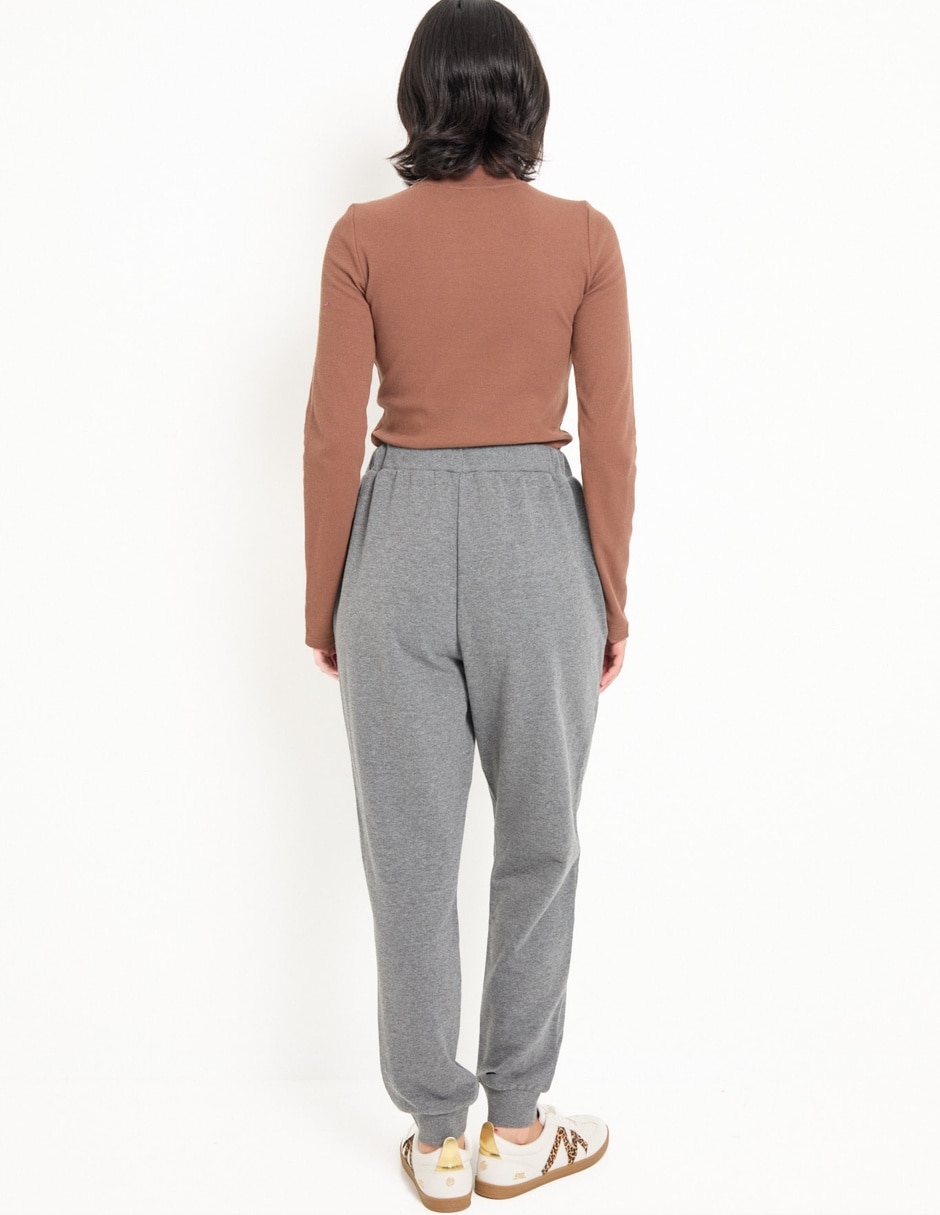 Pants straight con agujeta para mujer 2