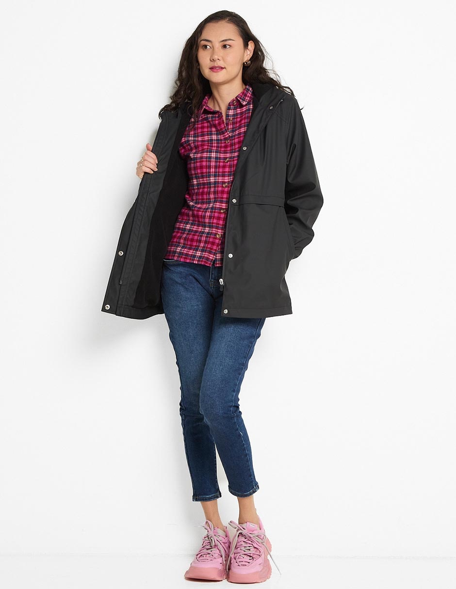 Blusa camisera manga larga para mujer 3