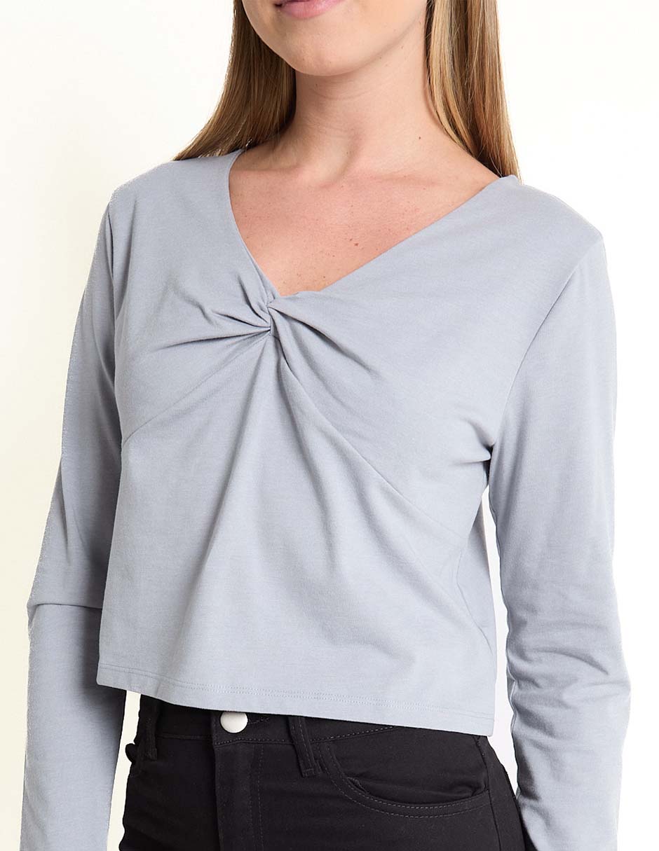 Blusa manga larga para mujer 2