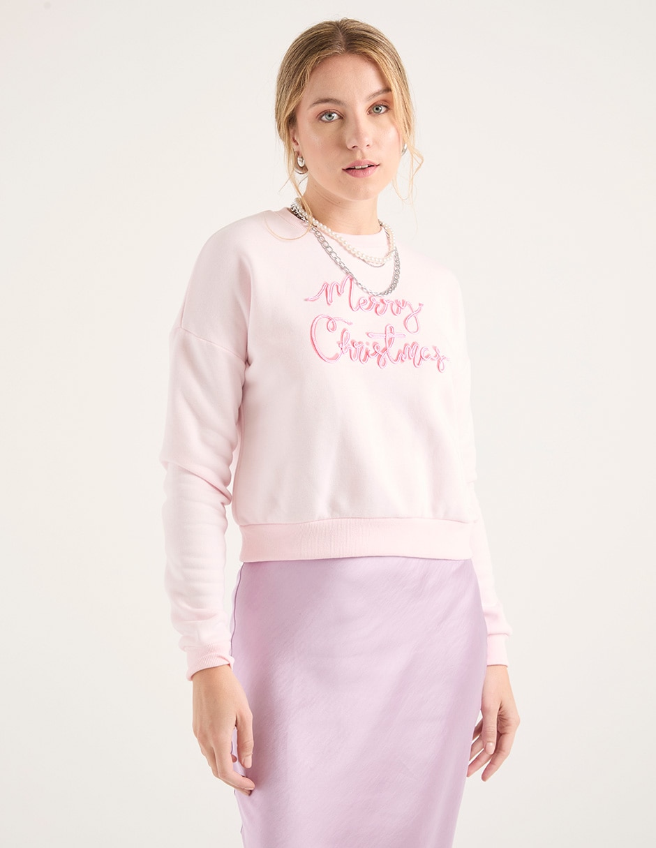 Sudadera navideña para mujer
