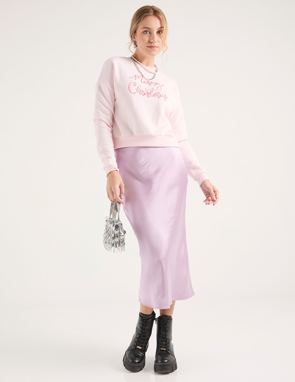 Sudadera navideña para mujer