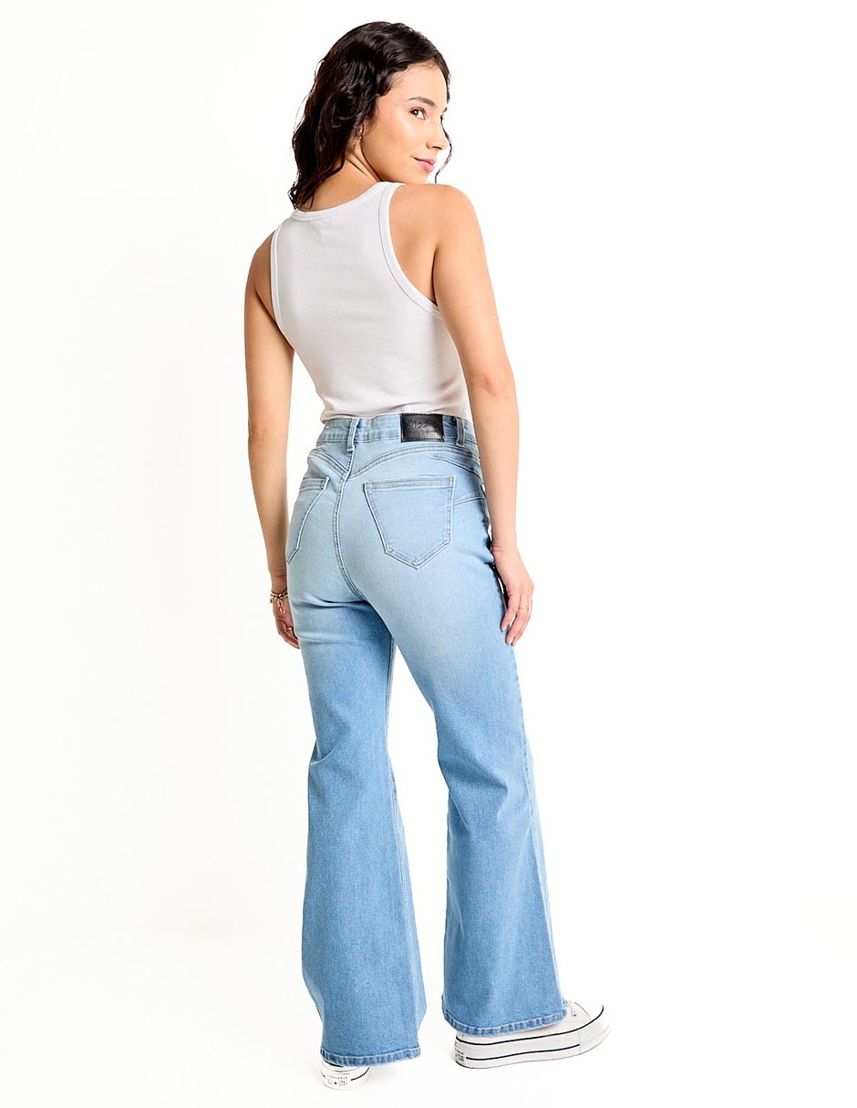 Jeans campana para mujer