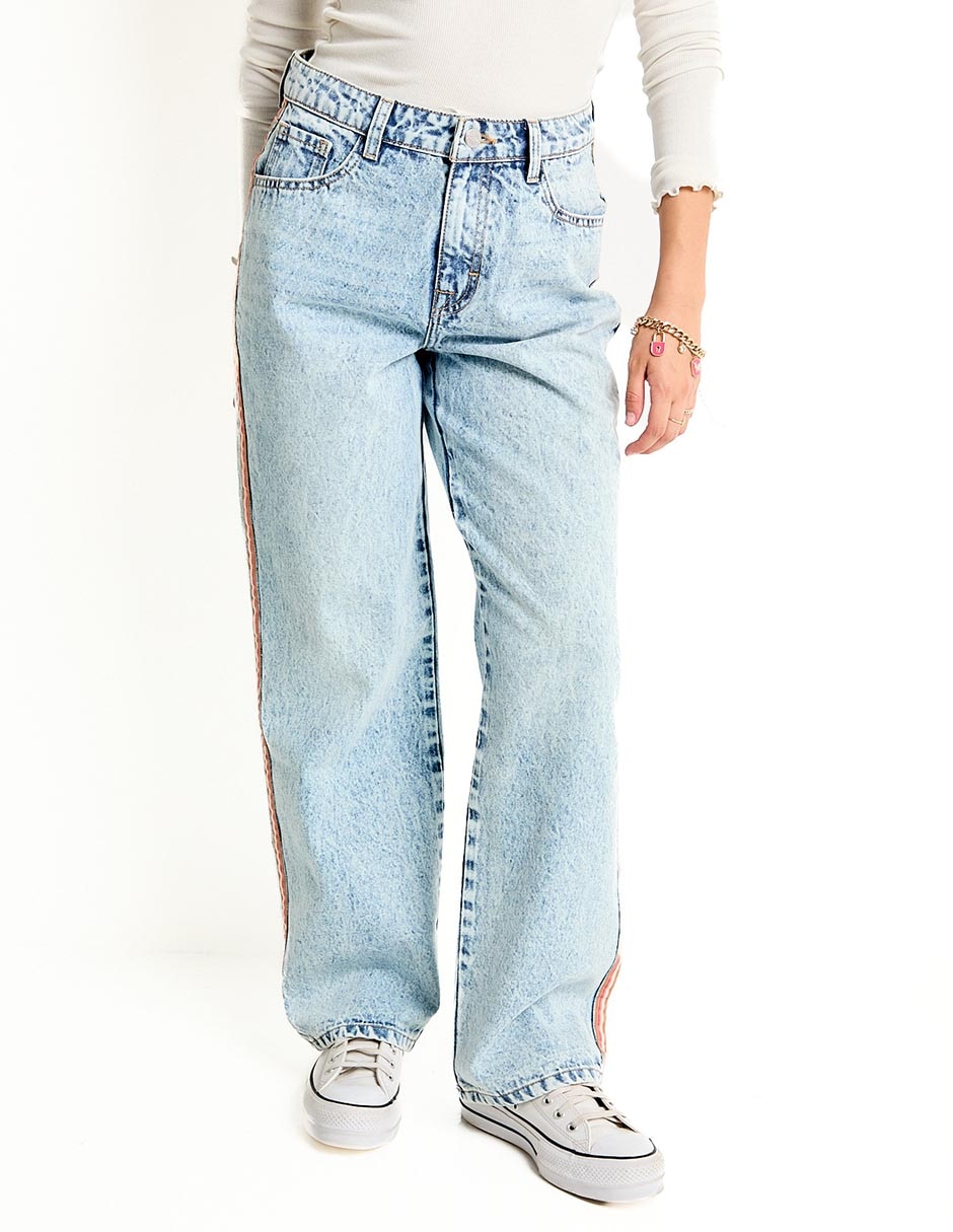 Jeans mom Mossimo corte cintura alta para mujer