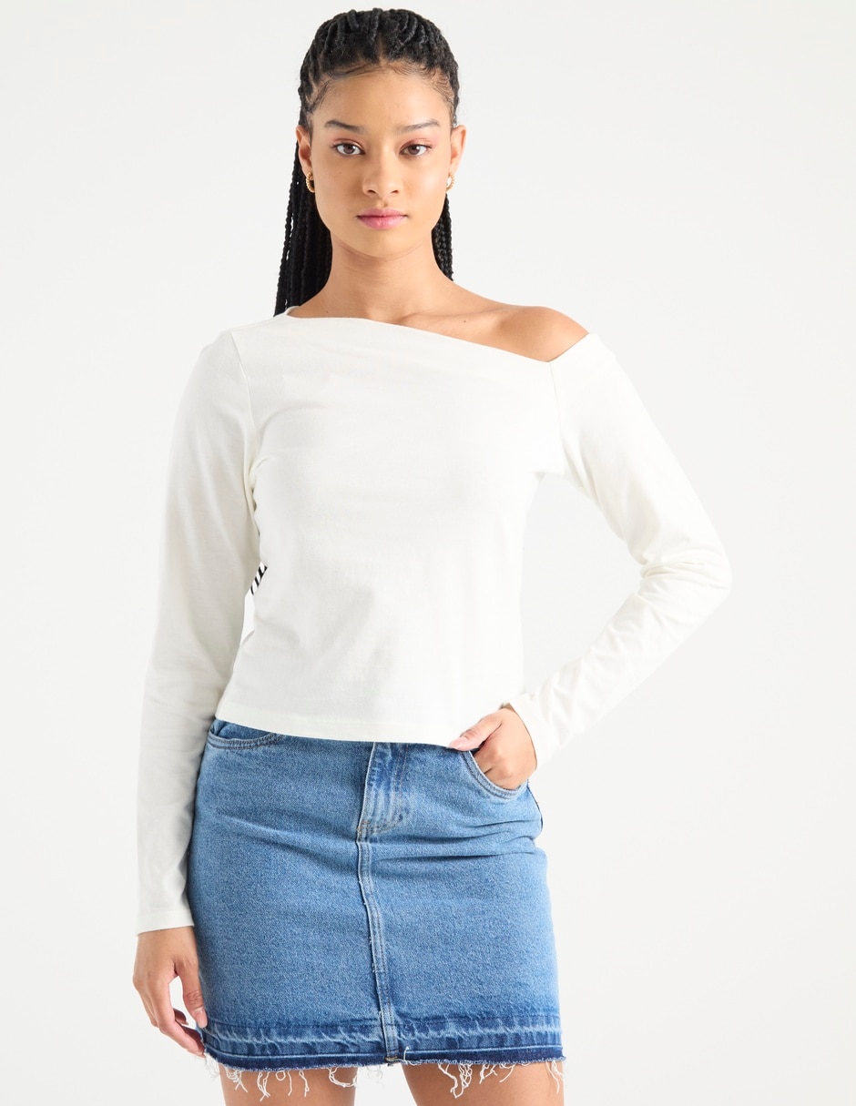 Blusa manga larga para mujer 1