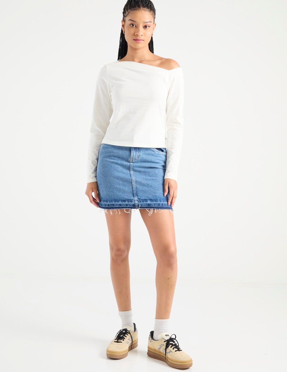 Blusa manga larga para mujer 6