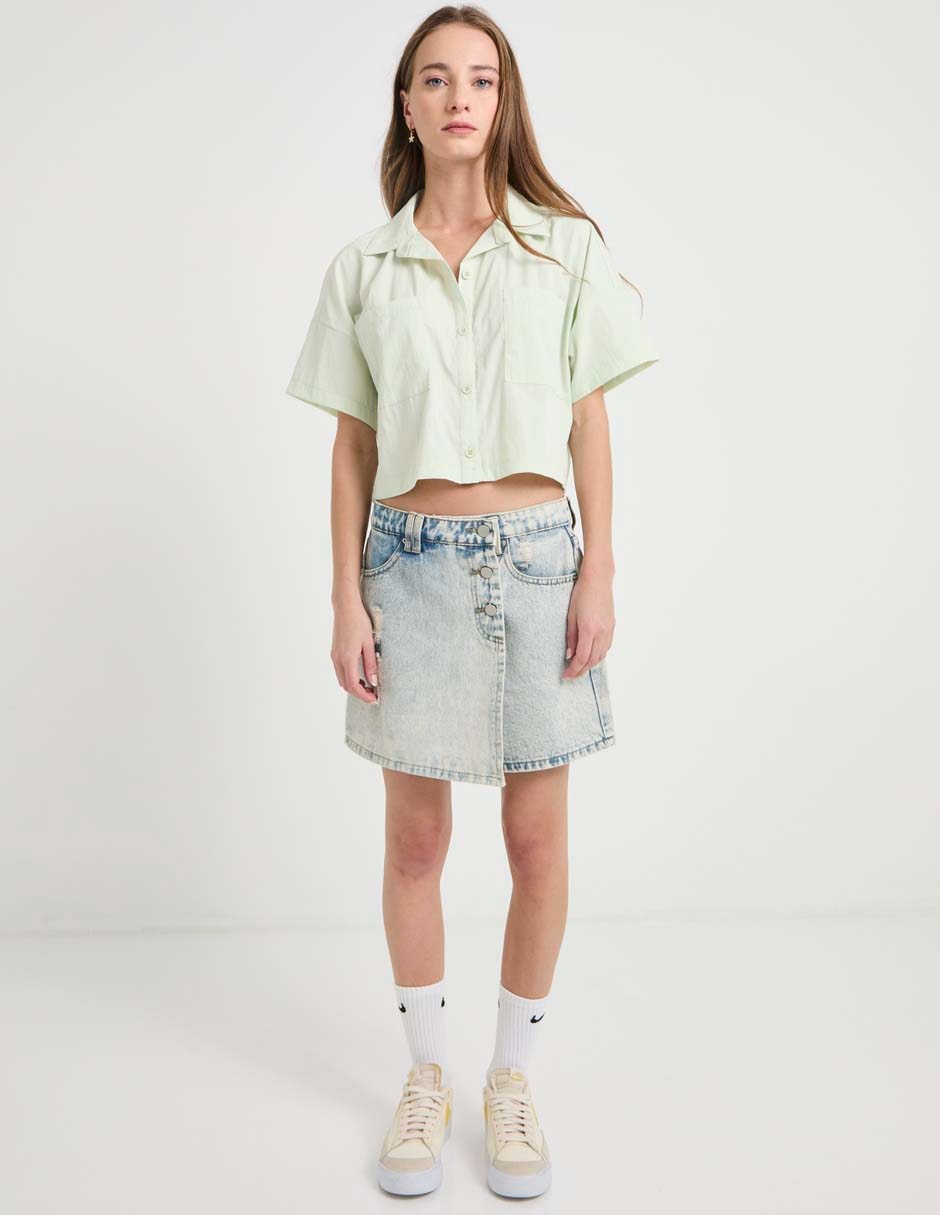 Blusa Mossimo manga corta para mujer
