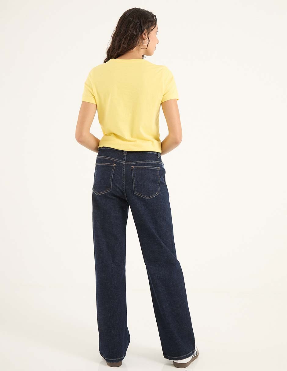 Jeans relaxed straight Mossimo para mujer