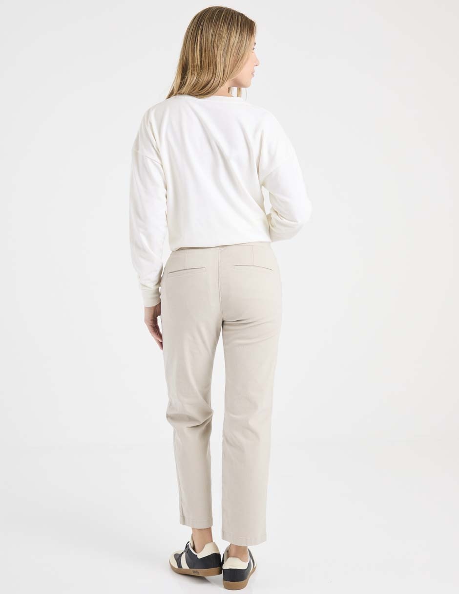 Pantalón straight para mujer