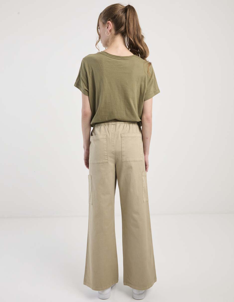 Pantalón cargo amplio para mujer 4