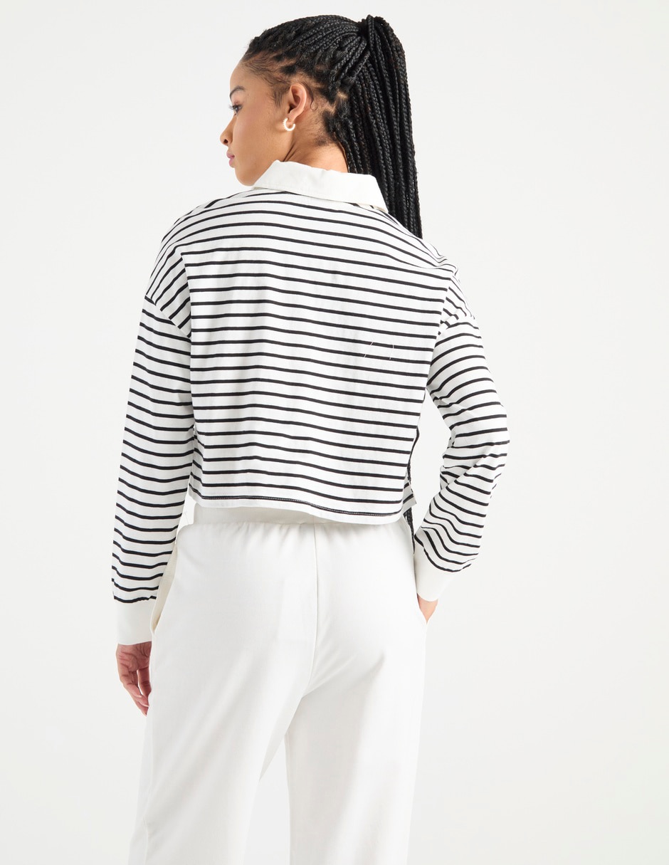 Playera tipo polo para mujer 5