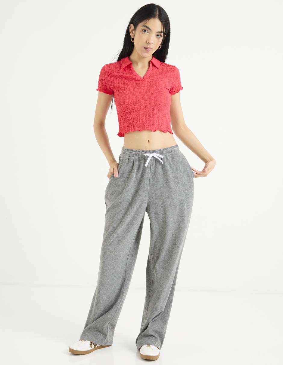 Pants amplio Mossimo con jareta para mujer