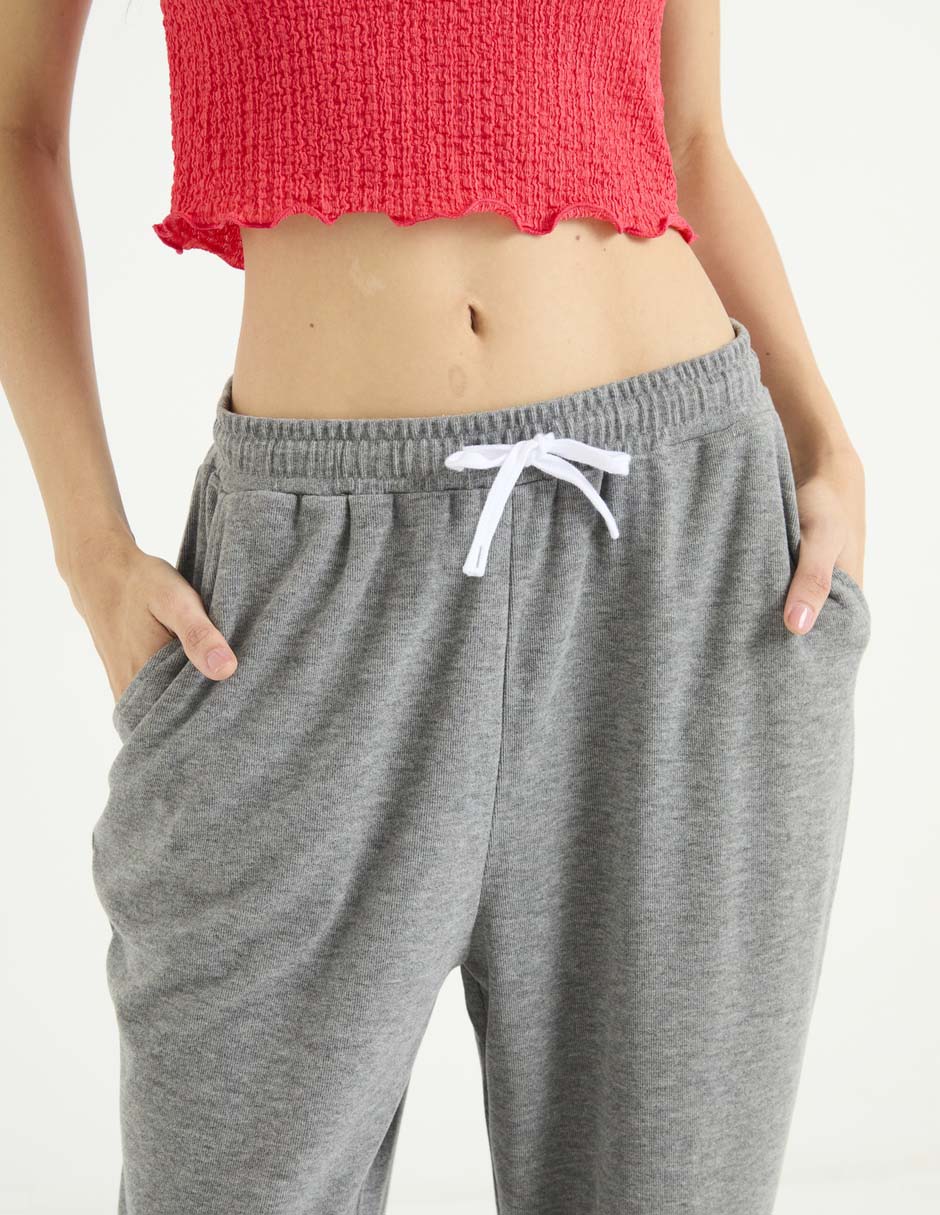 Pants amplio Mossimo con jareta para mujer