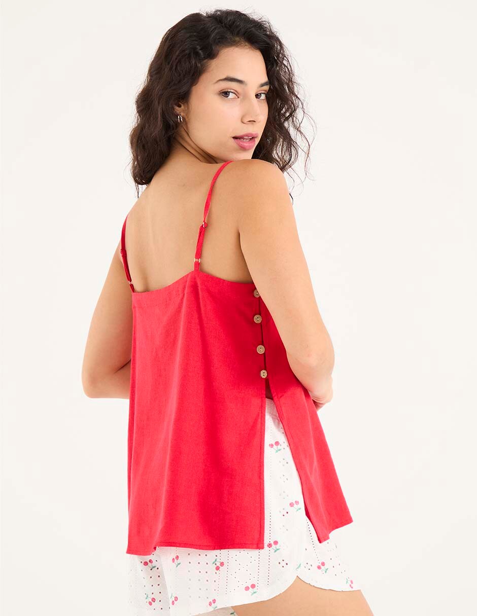 Blusa de tirantes para mujer 5