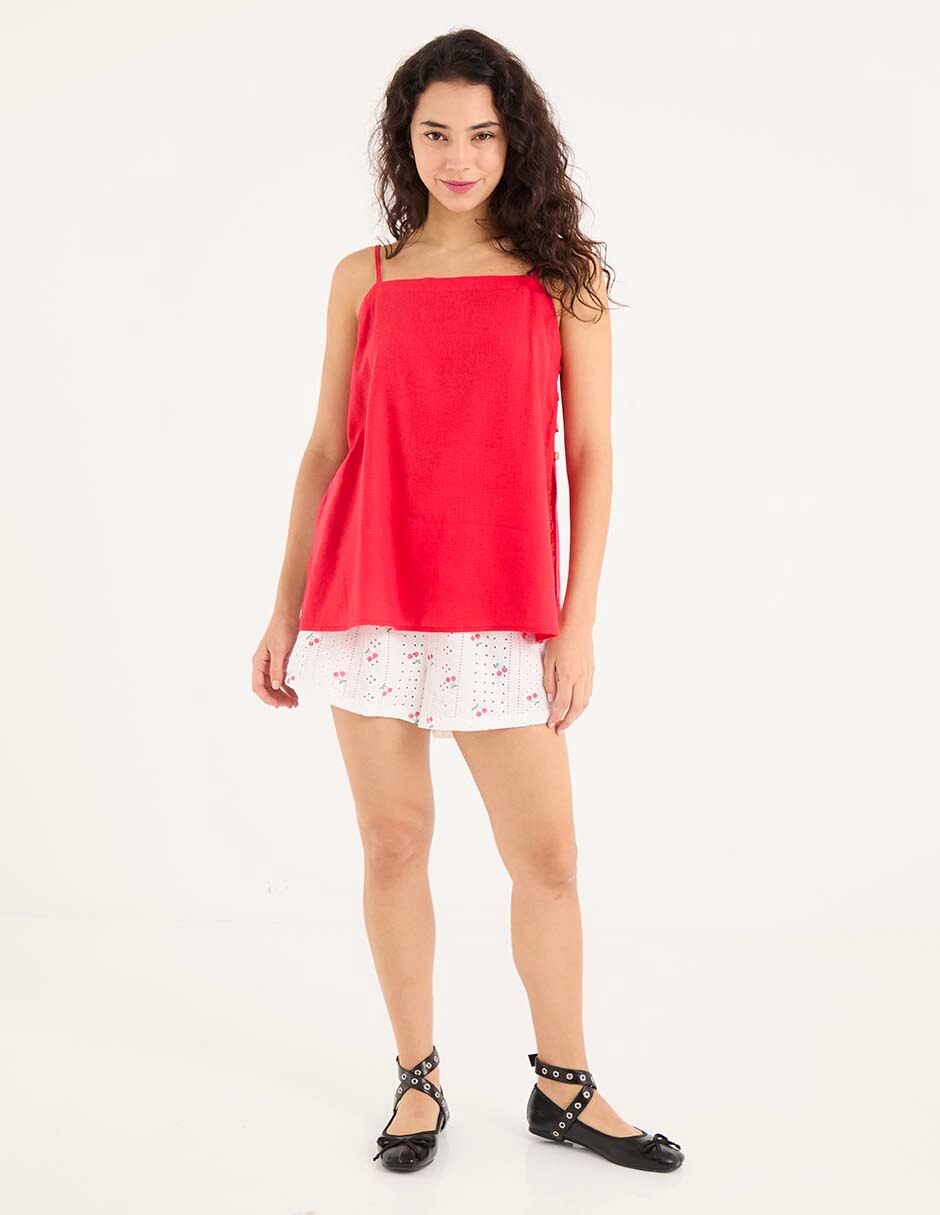 Blusa de tirantes para mujer 6