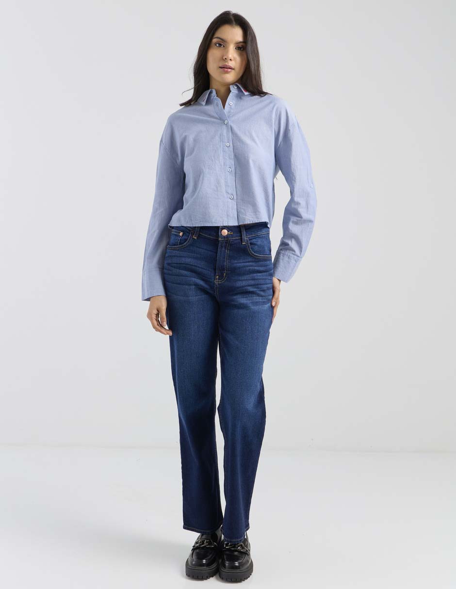 Blusa Mossimo manga larga para mujer