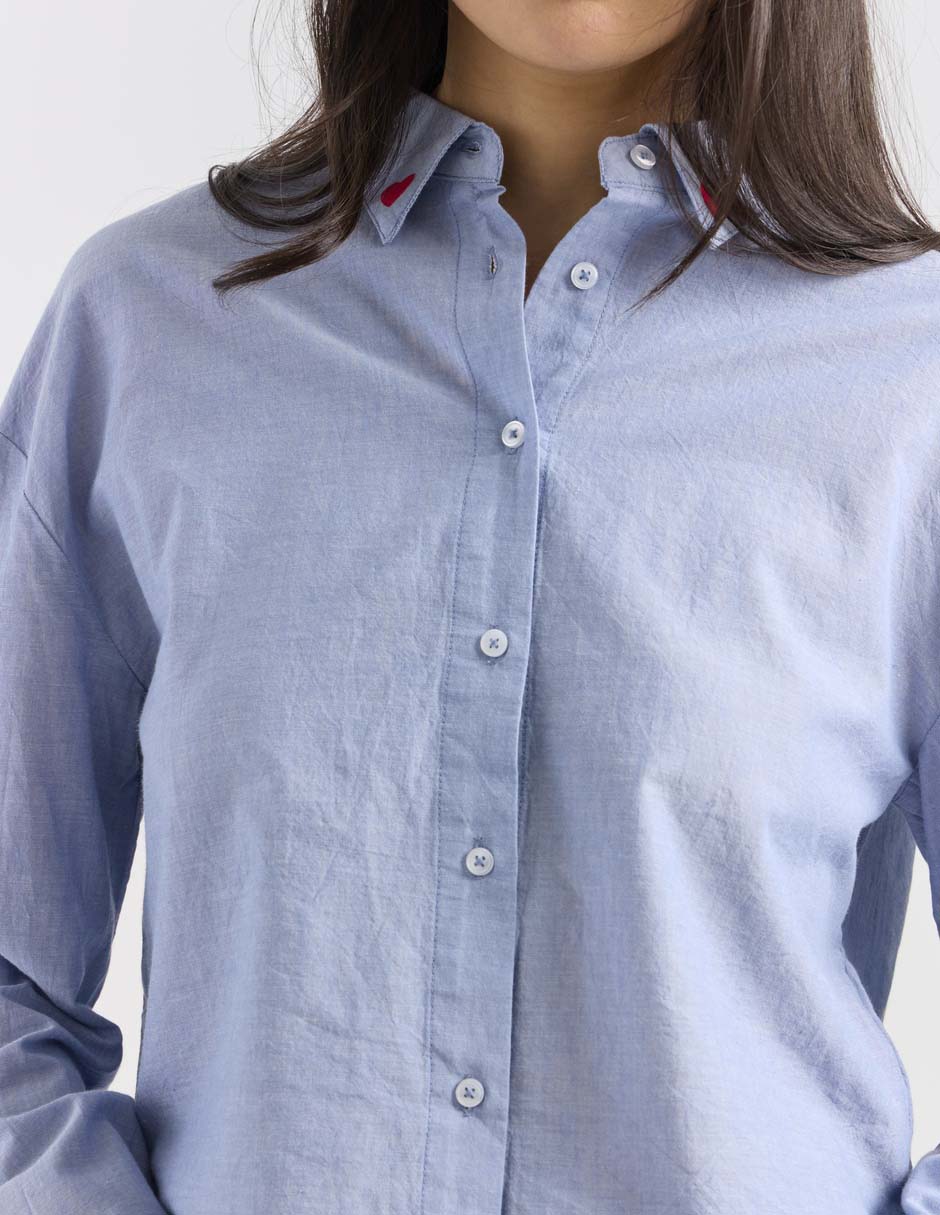 Blusa Mossimo manga larga para mujer