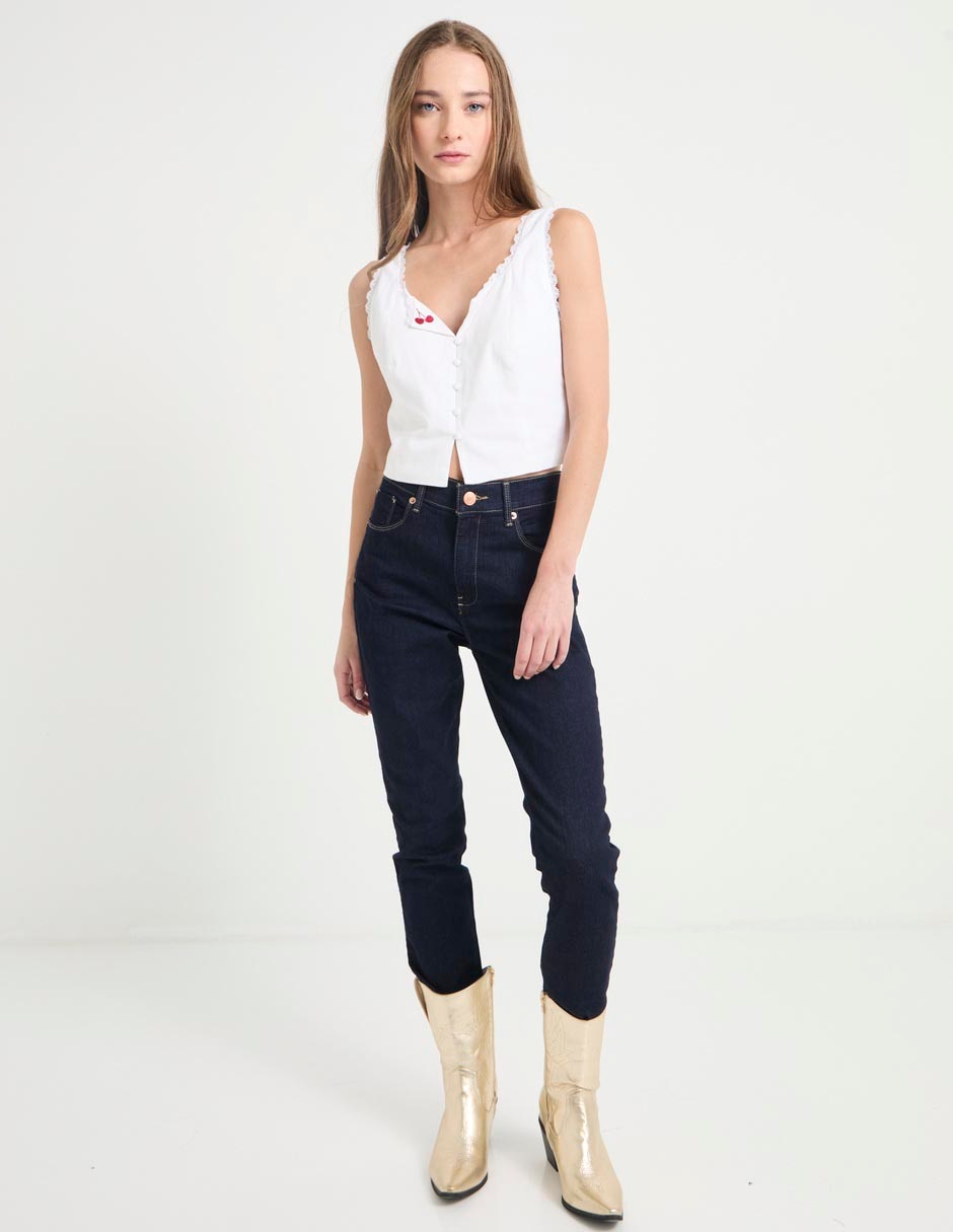 Top escote v