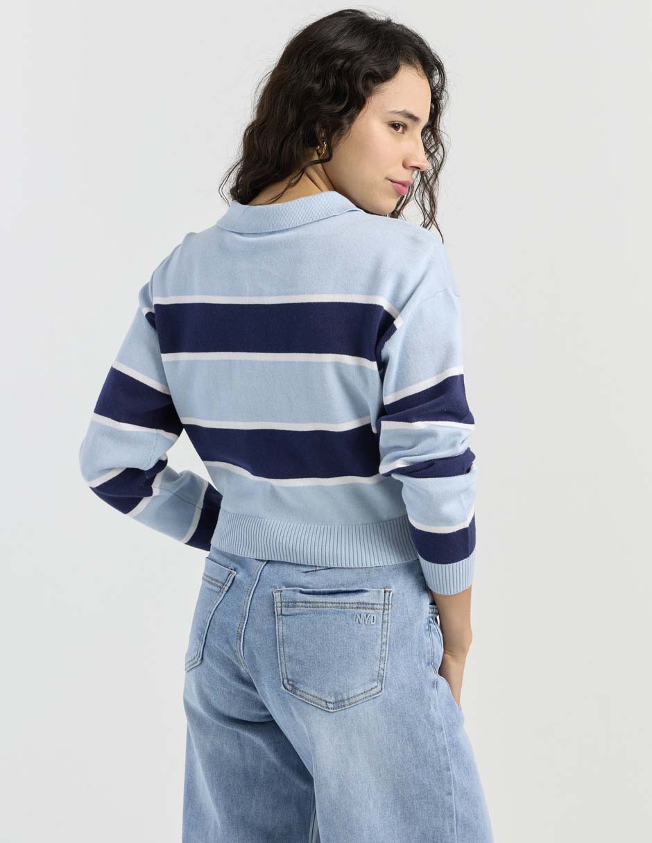 Playera tipo polo para mujer 6