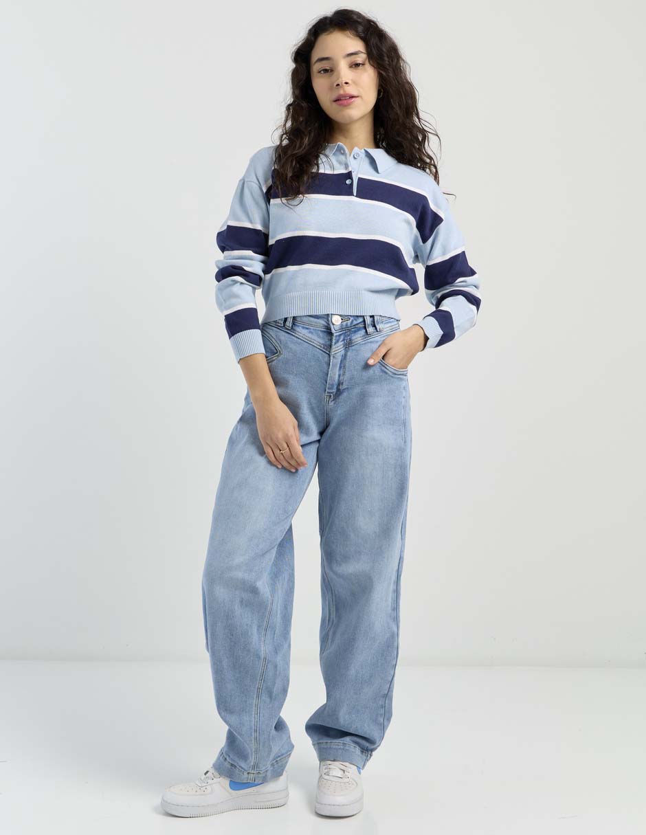 Playera tipo polo para mujer 7