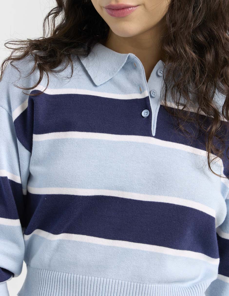 Playera tipo polo para mujer 8