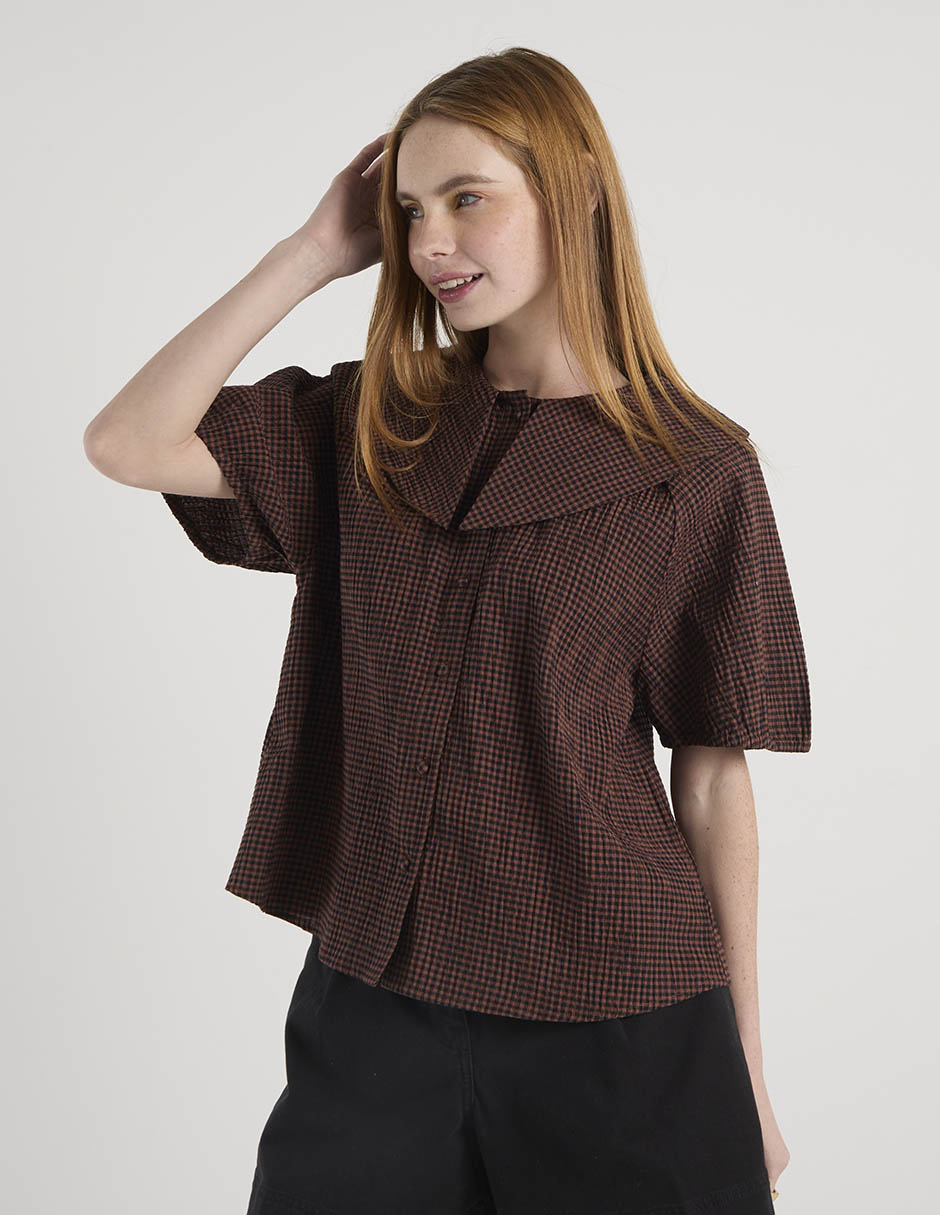 Blusa Petite Studio manga larga para mujer 5