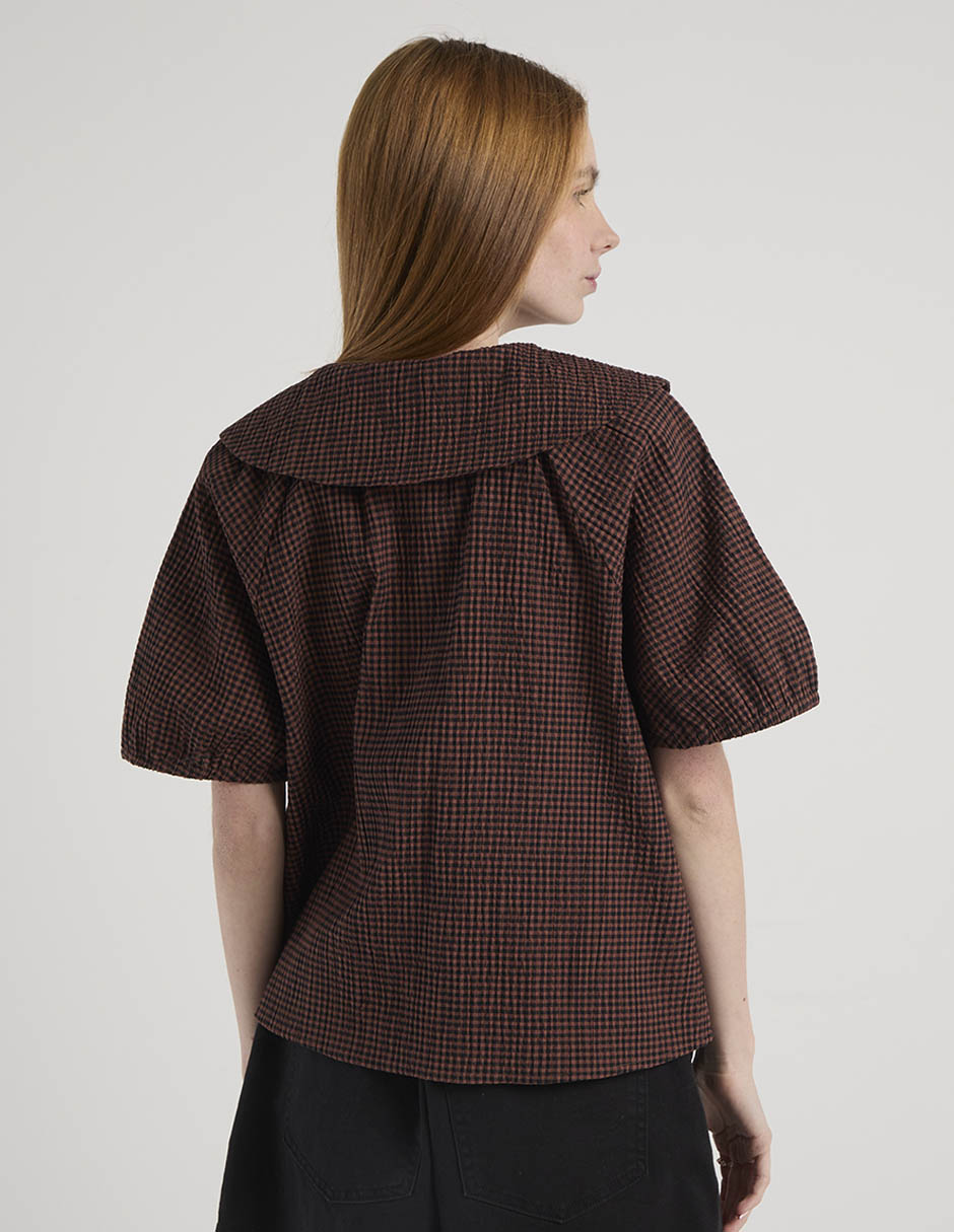 Blusa Petite Studio manga larga para mujer 6