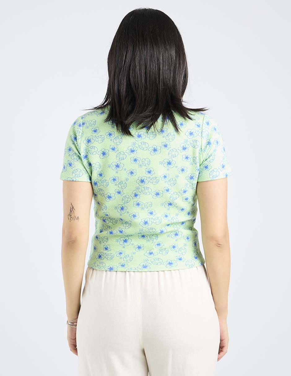 Playera manga corta Mossimo cuello redondo para mujer