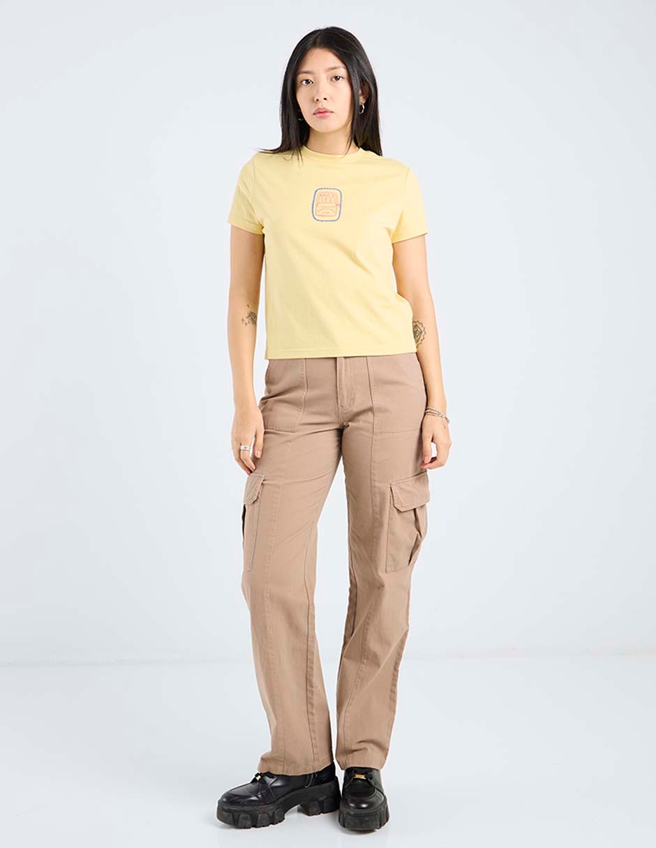 Playera manga corta Mossimo cuello redondo para mujer