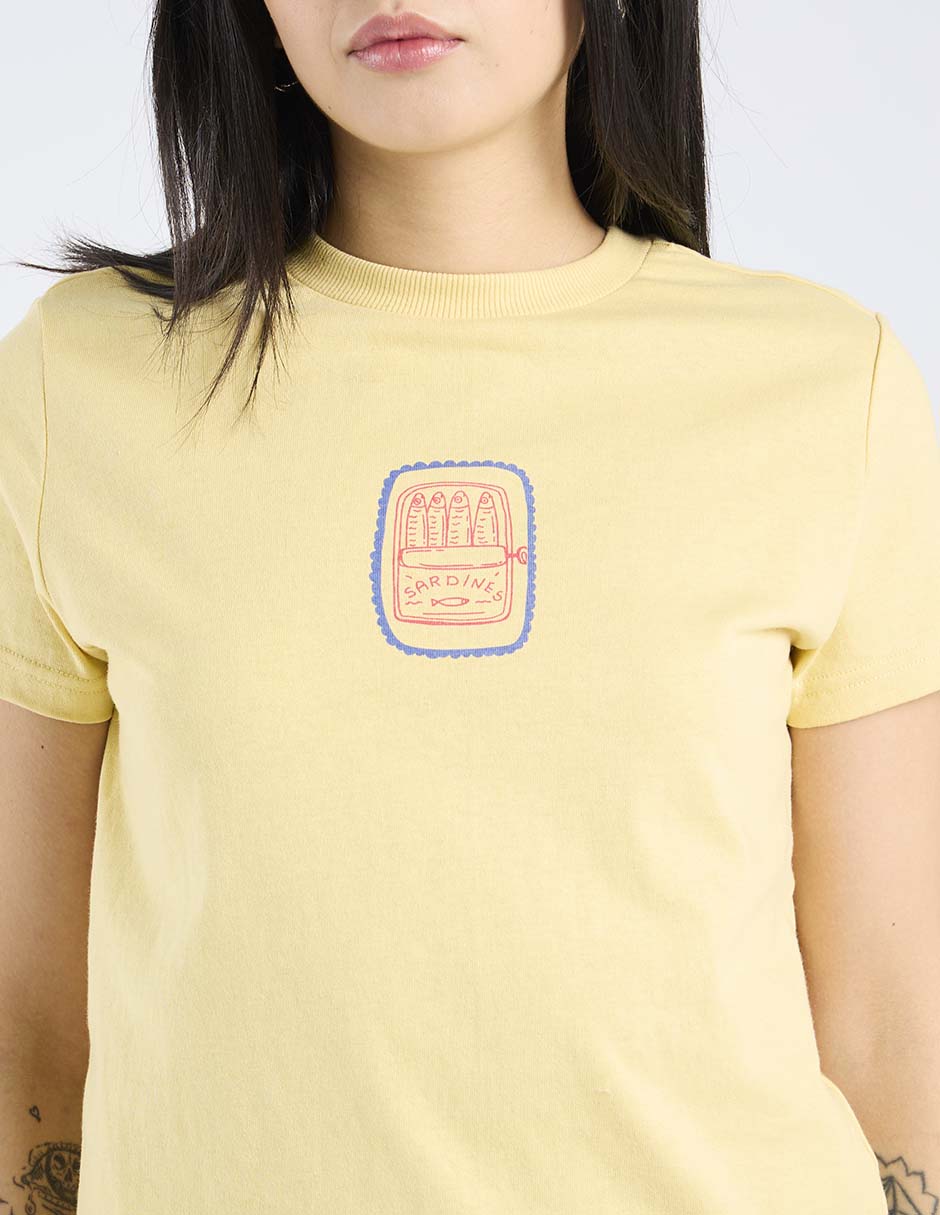 Playera manga corta Mossimo cuello redondo para mujer