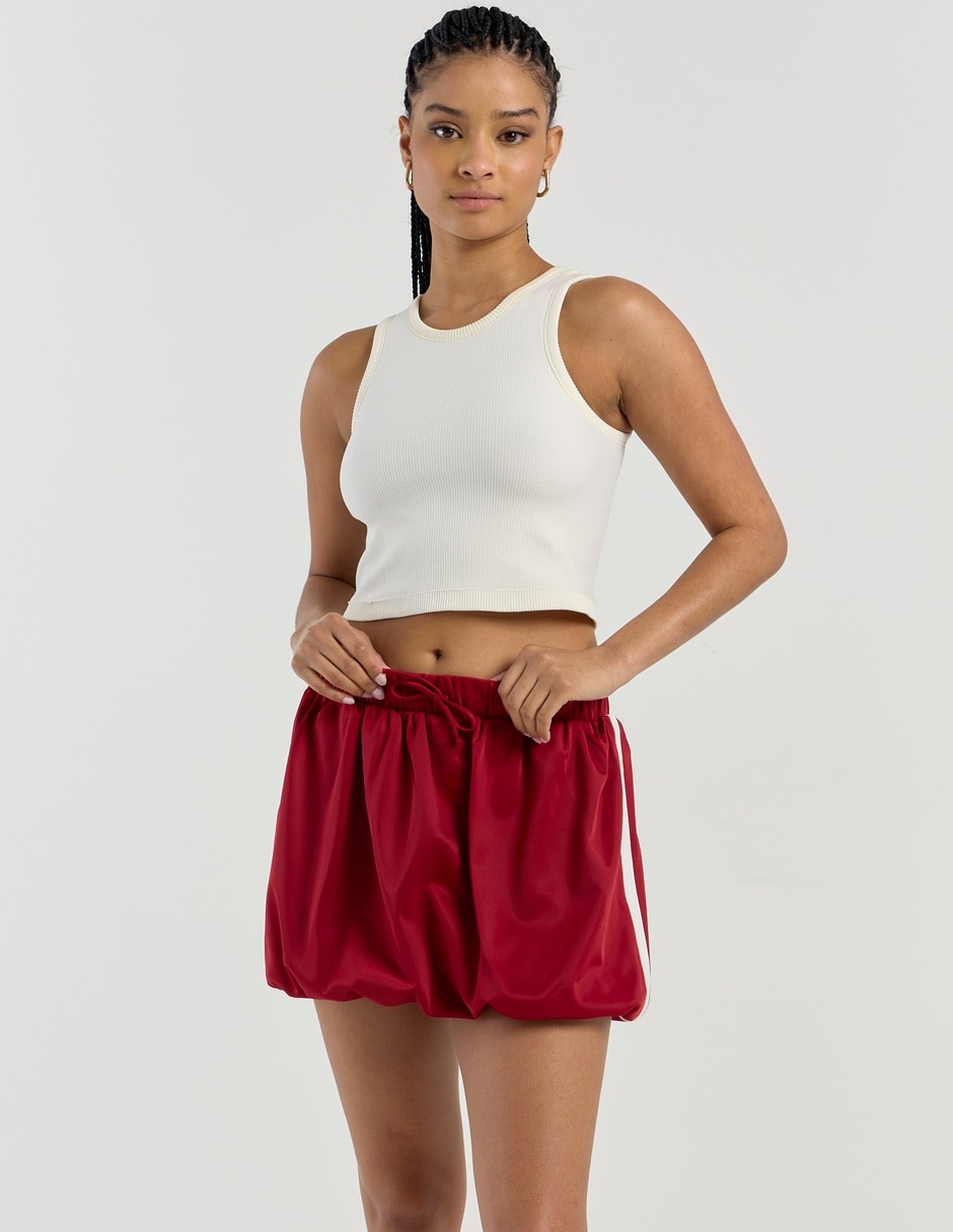Falda mini Mossimo a la cintura