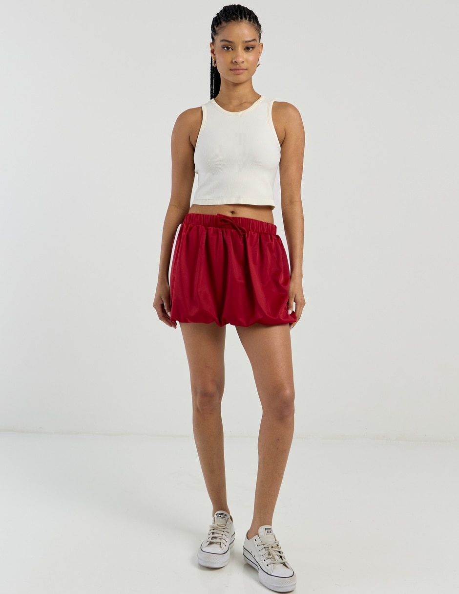 Falda mini Mossimo a la cintura
