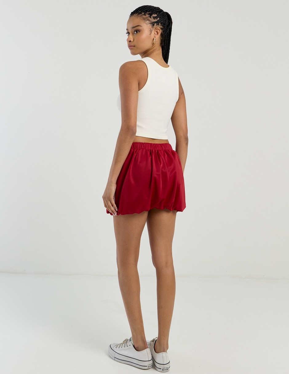 Falda mini Mossimo a la cintura