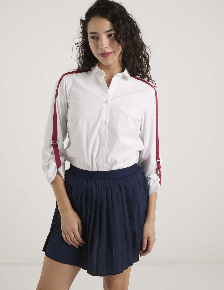 Falda mini a la cintura Falda mini a la cintura