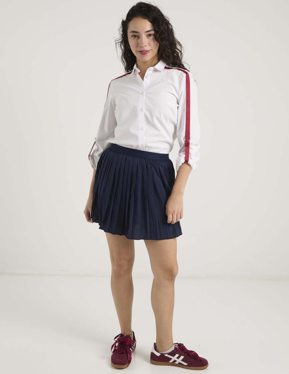 Falda mini Mossimo a la cintura
