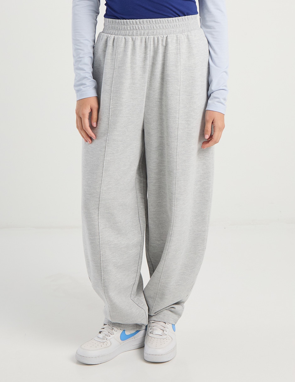 Pants wide leg Mossimo con elástico para mujer
